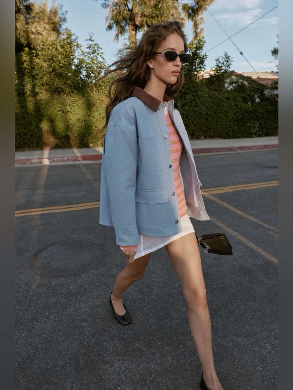 Zara Padded Combination Jacket